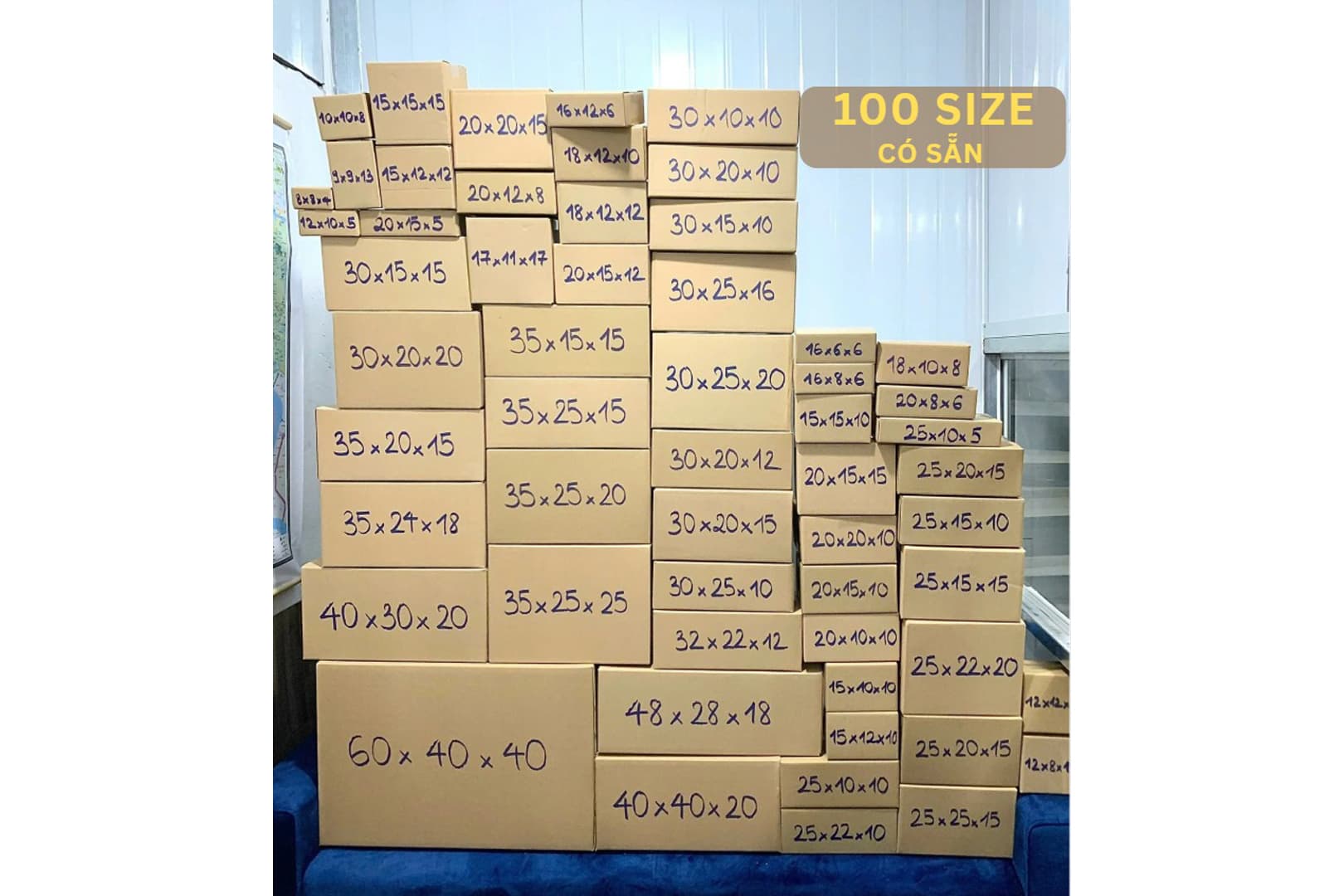 Ảnh: hộp carton Genbox giúp đóng gói hàng an toàn khi chuyển phát nhanh